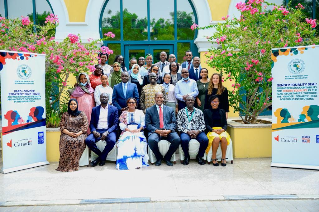 IGAD awareness training on the Gender Seal for Public Institutions